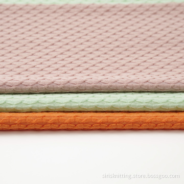 Polyester Cotton Spandex Jacquard Knitted Fabric